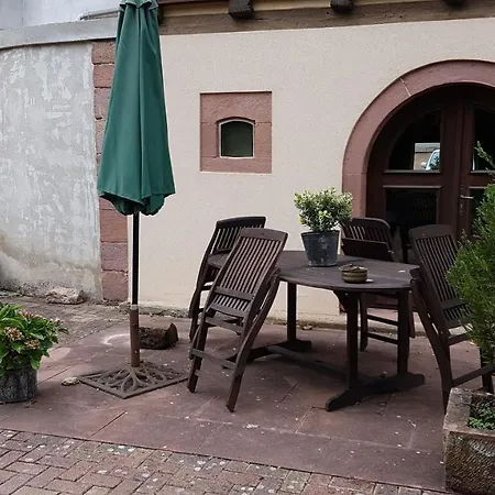 GITE A LA PETITE FONTAINE-PLAIN PIED-MAISON ALSACIENNE RENOVEE AVEC PASSION-4 PERS-4nuitées minimum Langensoultzbach Esterno foto